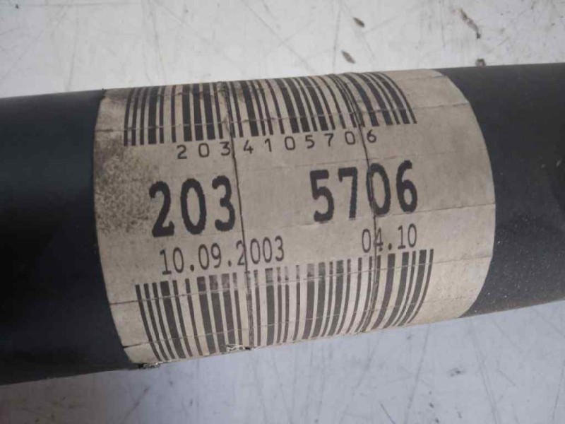 Recambio de transmision central para mercedes clase c (w203) berlina 200 compressor (203.042) referencia OEM IAM   