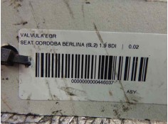 Recambio de valvula egr para seat cordoba berlina (6l2) 1.9 sdi referencia OEM IAM    2