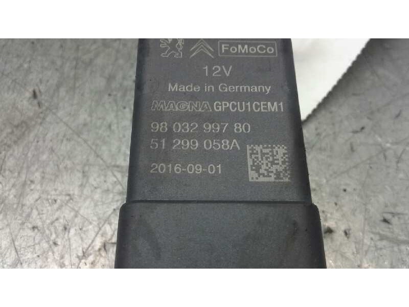 Recambio de caja precalentamiento para ford focus turn. (cb8) st line tdci referencia OEM IAM 9803299780  