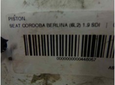 Recambio de piston para seat cordoba berlina (6l2) 1.9 sdi referencia OEM IAM    2