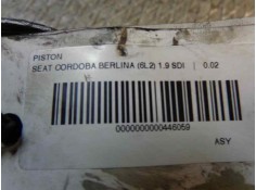 Recambio de piston para seat cordoba berlina (6l2) 1.9 sdi referencia OEM IAM    2