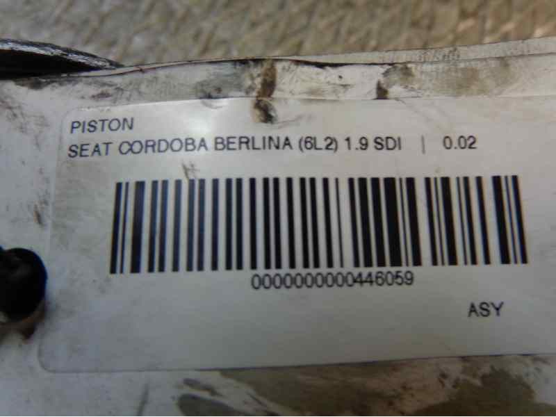 Recambio de piston para seat cordoba berlina (6l2) 1.9 sdi referencia OEM IAM   