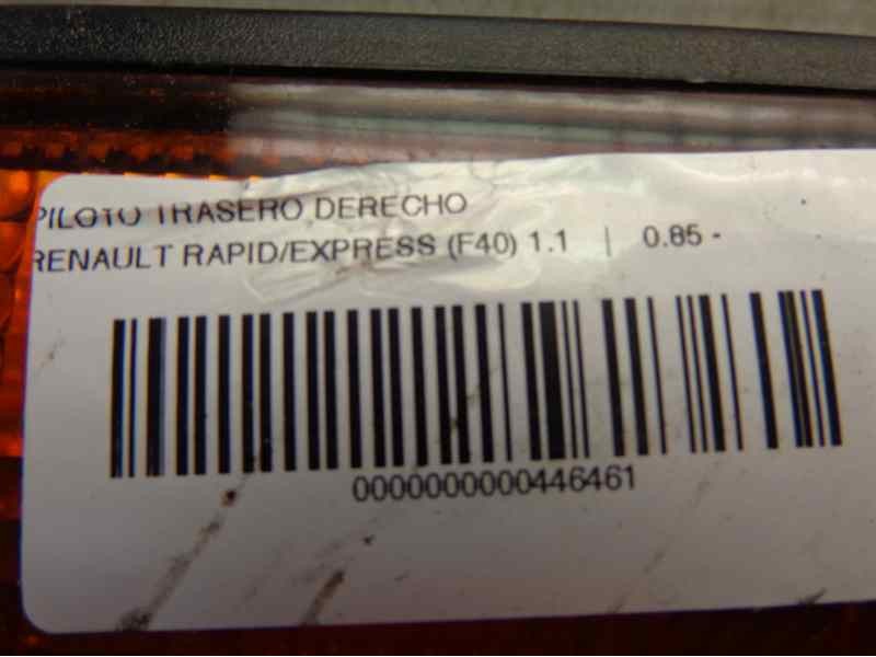 Recambio de piloto trasero derecho para renault rapid/express (f40) 1.1 referencia OEM IAM   