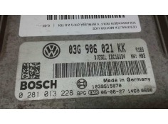 Recambio de centralita motor uce para volkswagen golf v berlina (1k1) 2.0 tdi referencia OEM IAM 0281013223 155 03G906021KK 2