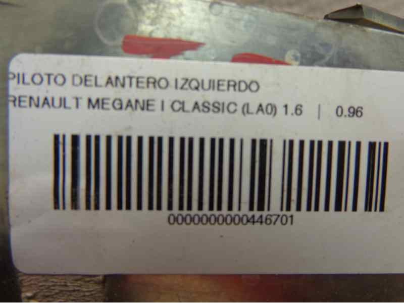Recambio de piloto delantero izquierdo para renault megane i classic (la0) 1.6e alize referencia OEM IAM   