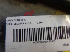 Recambio de faro derecho para opel vectra a gls referencia OEM IAM    2