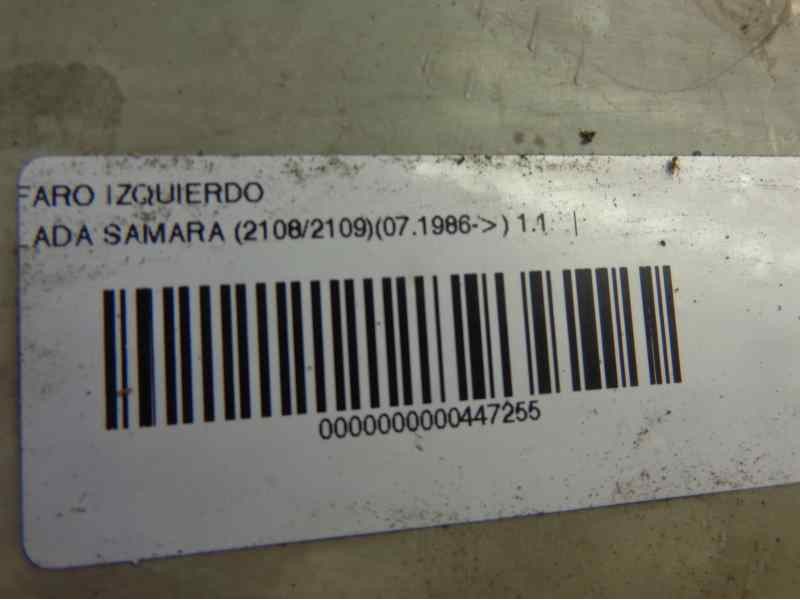 Recambio de faro izquierdo para lada samara (2108/2109) hanseat referencia OEM IAM   
