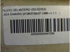Recambio de piloto delantero izquierdo para lada samara (2108/2109) hanseat referencia OEM IAM    2