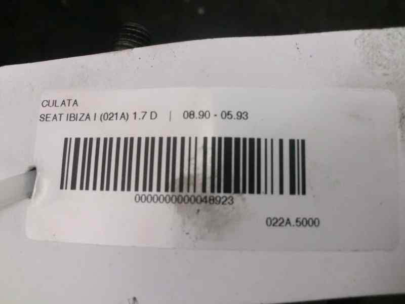 Recambio de culata para seat ibiza 1.7 diesel referencia OEM IAM HM700AA170  22017