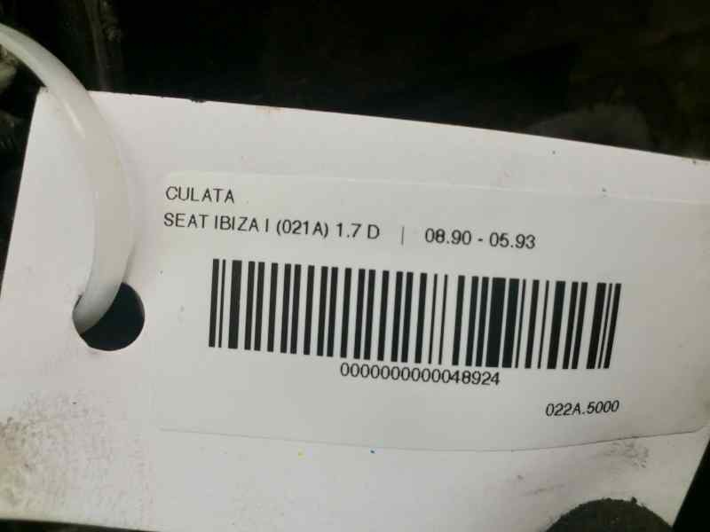 Recambio de culata para seat ibiza 1.7 diesel referencia OEM IAM M700AA1706  22017