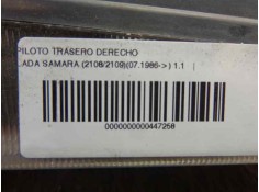Recambio de piloto trasero derecho para lada samara (2108/2109) hanseat referencia OEM IAM    2