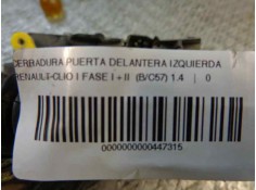 Recambio de cerradura puerta delantera izquierda para renault clio i fase i+ii (b/c57) 1.4 referencia OEM IAM    2