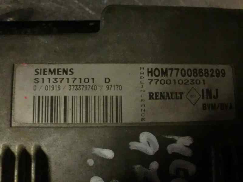 Recambio de centralita motor uce para renault megane i berlina hatchback (ba0) 2.0 referencia OEM IAM S113717101 269 22069