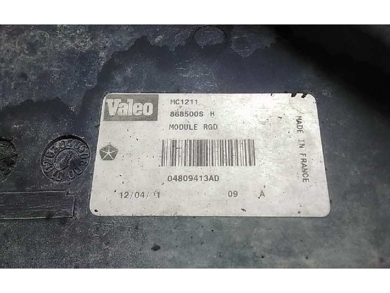 Recambio de electroventilador para chrysler voyager (rg) 2.5 crd se referencia OEM IAM 04809413AD  