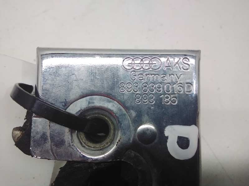 Recambio de cerradura puerta delantera derecha para audi 80/90 (811/813/853) 90 básico referencia OEM IAM 893839016D  