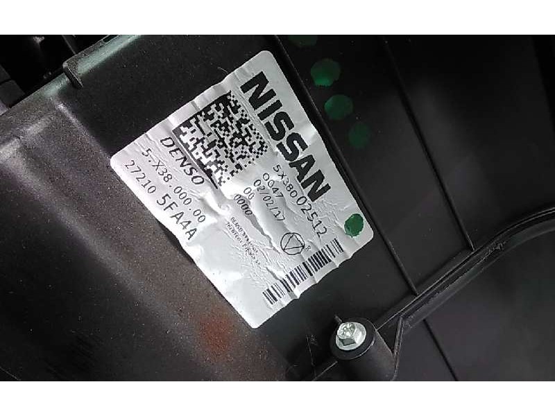 Recambio de calefaccion entera normal para nissan micra v (k14) acenta referencia OEM IAM 272105FA4A  