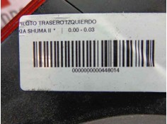 Recambio de piloto trasero izquierdo para kia shuma ii 1.6 ls berlina portón referencia OEM IAM    2