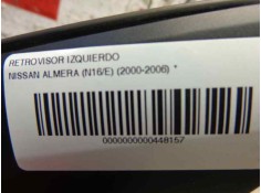 Recambio de retrovisor izquierdo para nissan almera (n16/e) referencia OEM IAM    2
