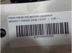 Recambio de pinza freno delantera izquierda para renault twingo (co6) 1.3 cat referencia OEM IAM   22539 2