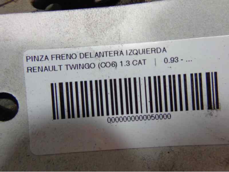 Recambio de pinza freno delantera izquierda para renault twingo (co6) 1.3 cat referencia OEM IAM   22539