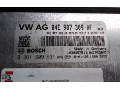 Recambio de centralita motor uce para skoda rapid active referencia OEM IAM 04E907309AF   2