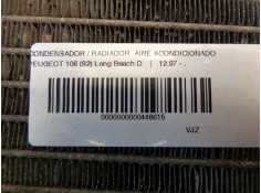 Recambio de condensador / radiador aire acondicionado para peugeot 106 (s2) long beach d referencia OEM IAM   