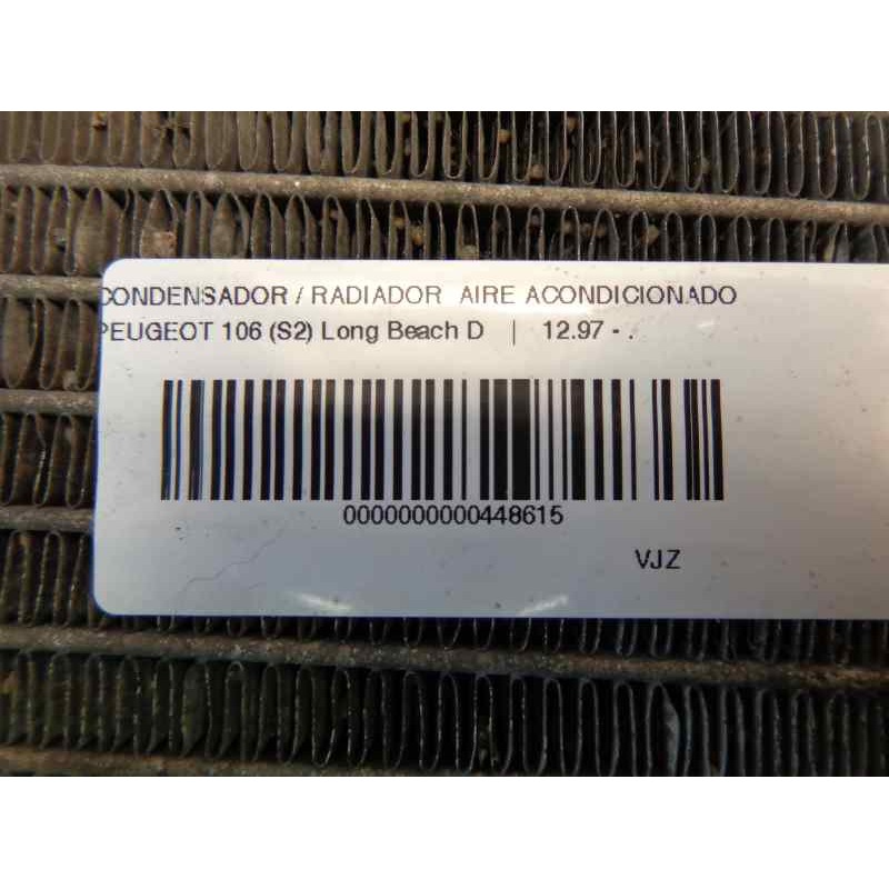 Recambio de condensador / radiador aire acondicionado para peugeot 106 (s2) long beach d referencia OEM IAM   