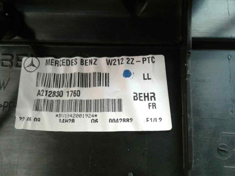 Recambio de calefaccion entera normal para mercedes clase clk (w207) coupe 250 cdi blueefficiency (207.303) referencia OEM IAM A