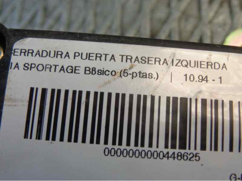 Recambio de cerradura puerta trasera izquierda para kia sportage 2.0 cat referencia OEM IAM   