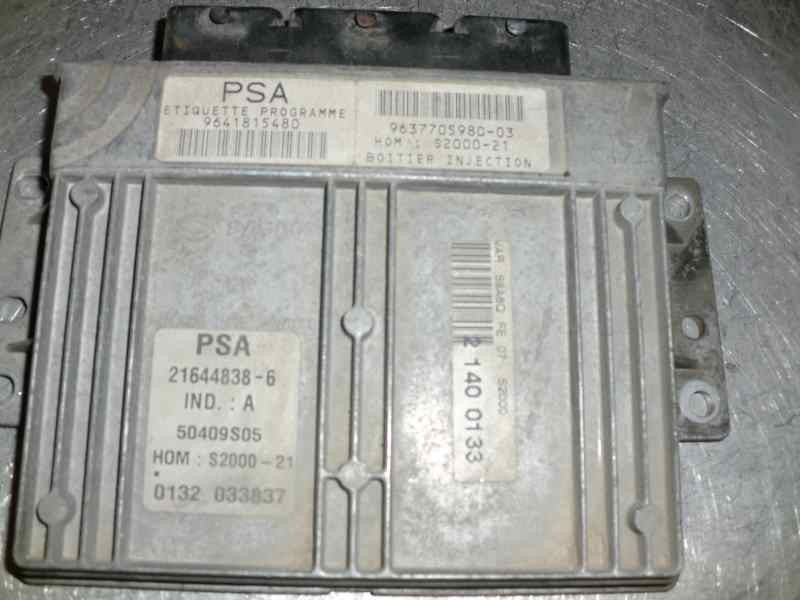 Recambio de centralita motor uce para citroen saxo 1.4 vts referencia OEM IAM  338 