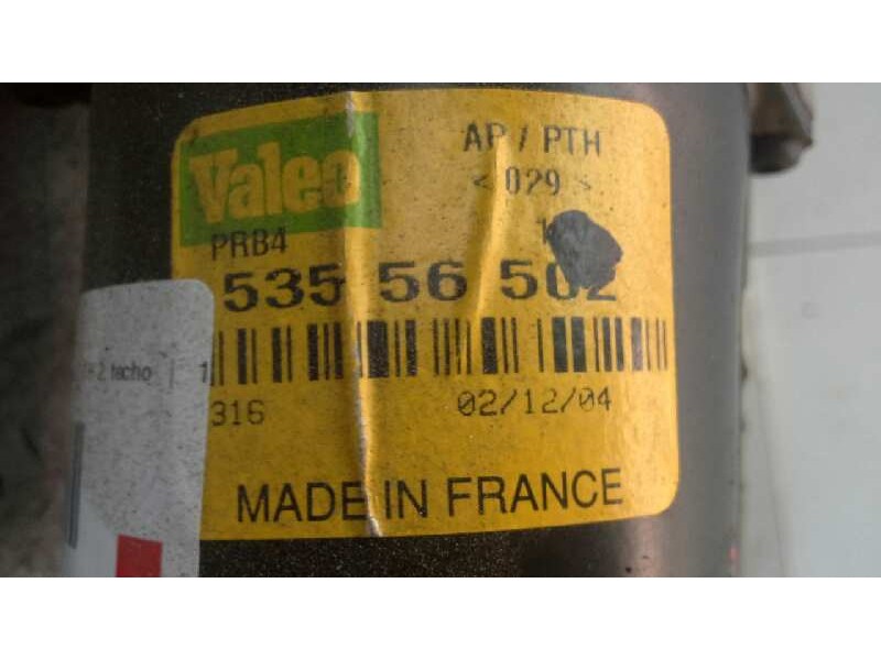 Recambio de motor limpia delantero para nissan interstar mod. 04 (x70) caja cerrada, l 1 h 2, techo referencia OEM IAM 53556502 