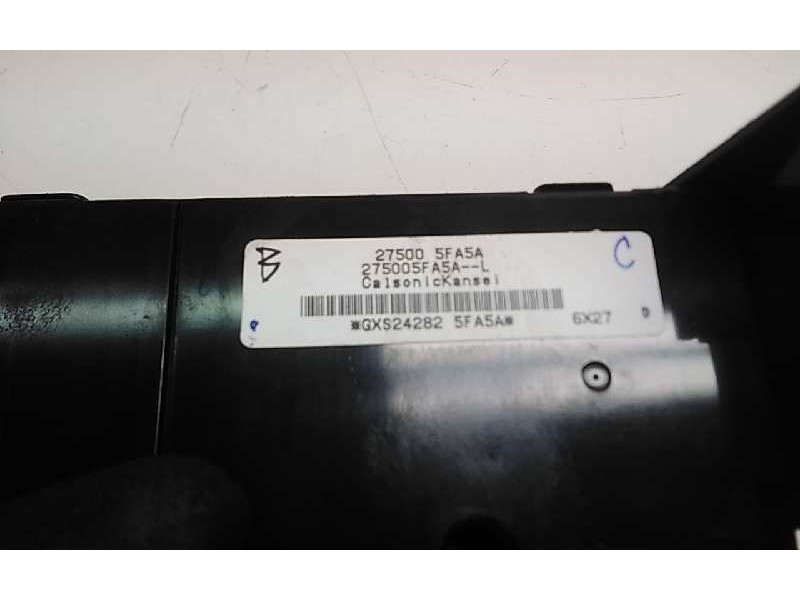 Recambio de mando climatizador para nissan micra v (k14) acenta referencia OEM IAM 275005FA5A  