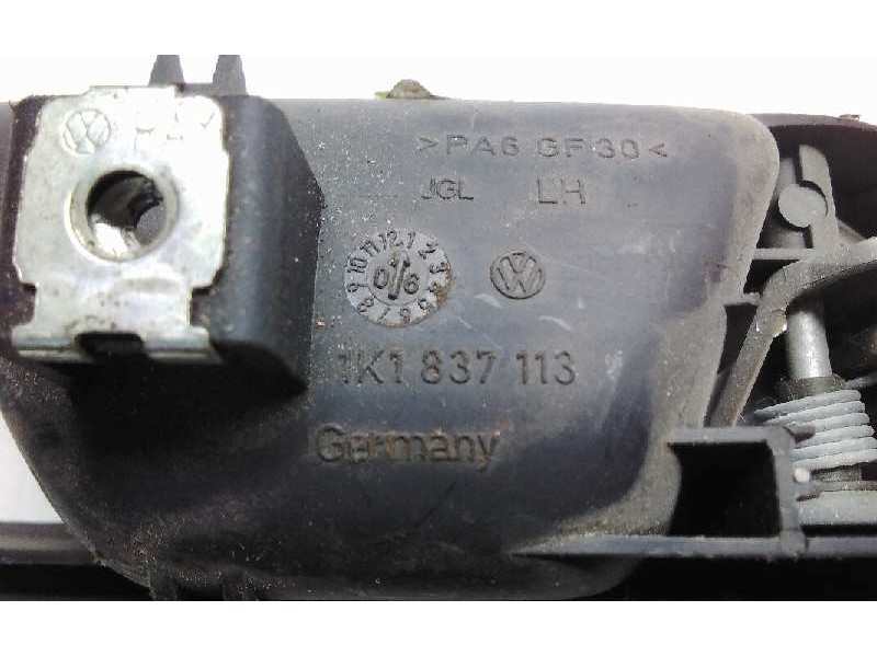 Recambio de maneta interior delantera izquierda para volkswagen golf v berlina (1k1) 1.9 tdi referencia OEM IAM 1K1837113  