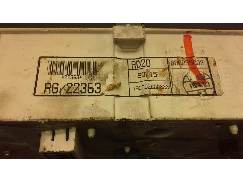 Recambio de cuadro instrumentos para mg rover serie 45 (rt) 1.6 16v cat referencia OEM IAM AR0055002  22726