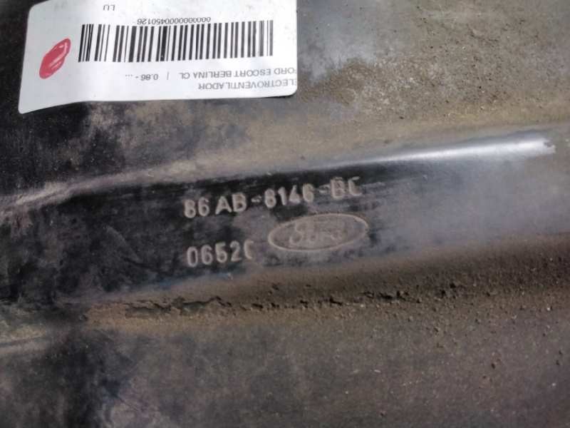 Recambio de electroventilador para ford escort berlina cl referencia OEM IAM 86AB8146BC 0652C 