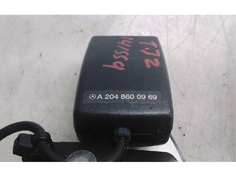 Recambio de enganche cinturon trasero izquierdo para mercedes clase clk (w207) coupe 250 cdi blueefficiency (207.303) referencia