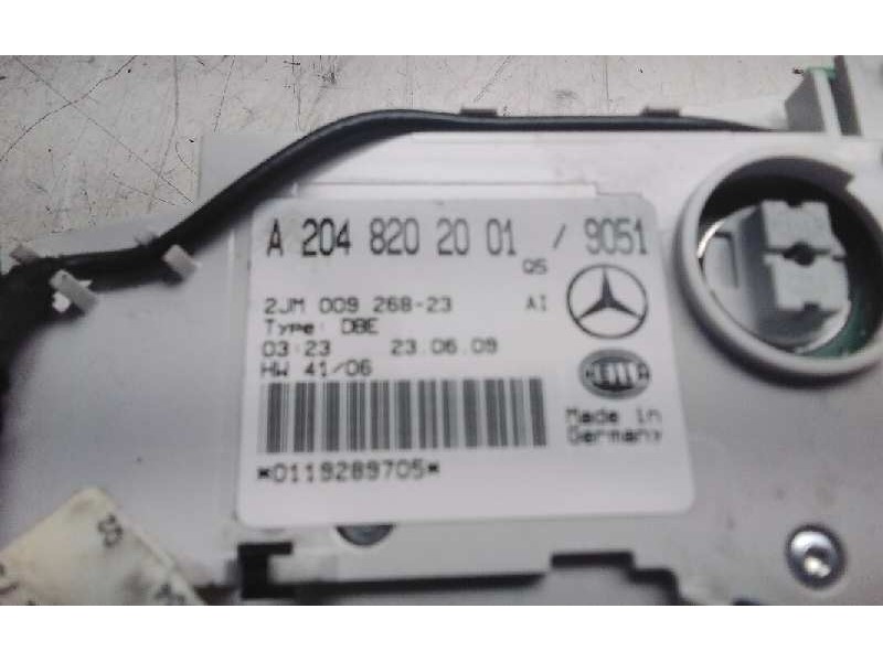 Recambio de luz interior para mercedes clase clk (w207) coupe 250 cdi blueefficiency (207.303) referencia OEM IAM A2048202001  