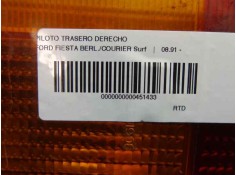 Recambio de piloto trasero derecho para ford fiesta berl./courier surf referencia OEM IAM 7070864   2
