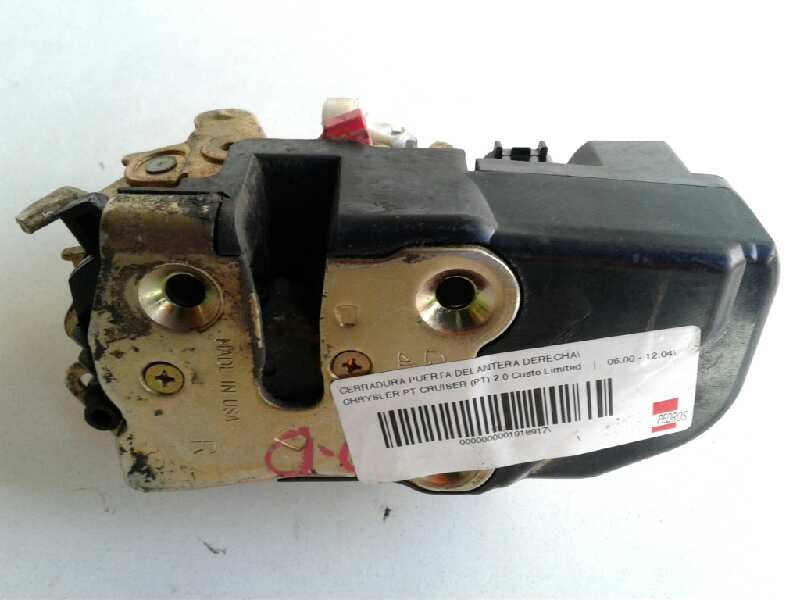 Recambio de cerradura puerta delantera derecha para chrysler pt cruiser (pt) 2.0 custo limited referencia OEM IAM   