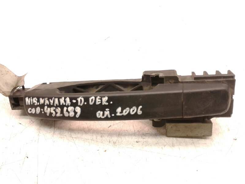 Recambio de maneta exterior delantera derecha para nissan navara pick-up (d40m) double cab le 4x4 referencia OEM IAM 80610EB30B 