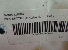 Recambio de mando limpia para ford escort berlina cl referencia OEM IAM    2