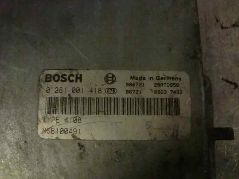 Recambio de centralita motor uce para mg rover serie 400 (rt) 2.0 turbodiesel referencia OEM IAM 0281001418 193 23103