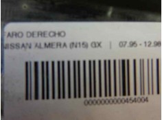 Recambio de faro derecho para nissan almera (n15) gx referencia OEM IAM    2
