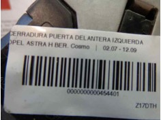 Recambio de cerradura puerta delantera izquierda para opel astra h ber. cosmo referencia OEM IAM    2
