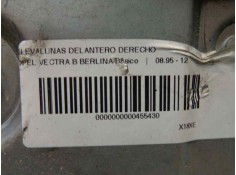 Recambio de elevalunas delantero derecho para opel vectra b berlina básico referencia OEM IAM    2