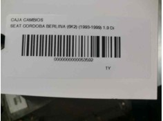 Recambio de caja cambios para seat cordoba berlina (6k2) 1.9 diesel (1y) referencia OEM IAM CHC  24887 2