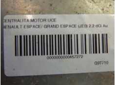 Recambio de centralita motor uce para renault espace / grand espace (je0) 2.2 dci authentique (je0k/s) referencia OEM IAM 028100 2