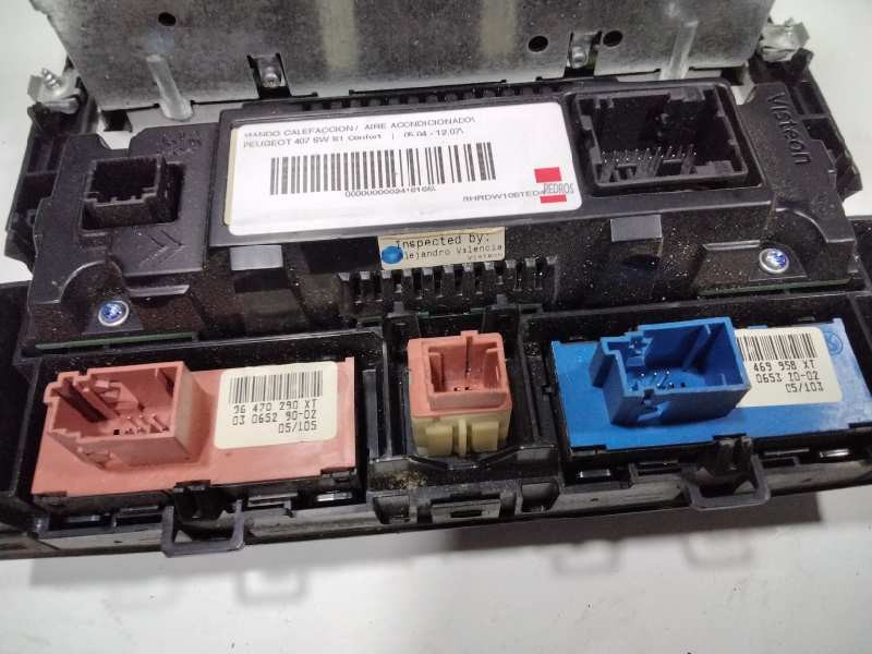 Recambio de sistema audio / radio cd para peugeot 407 sw st confort referencia OEM IAM 96470290  