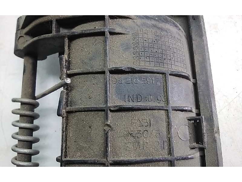 Recambio de maneta exterior trasera derecha para peugeot 406 berlina (s1/s2) referencia OEM IAM 9631859177  25118