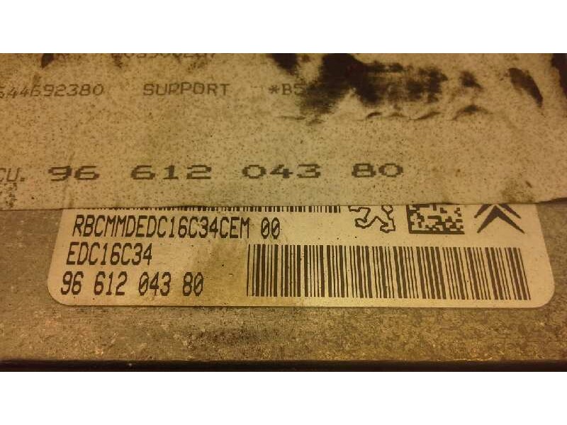 Recambio de centralita motor uce para citroen c4 berlina collection referencia OEM IAM 9661204380 310 